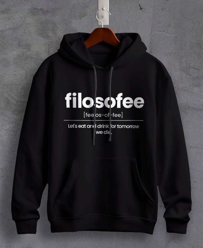 Filosofee "Let's Eat & Drink" Hoodie
