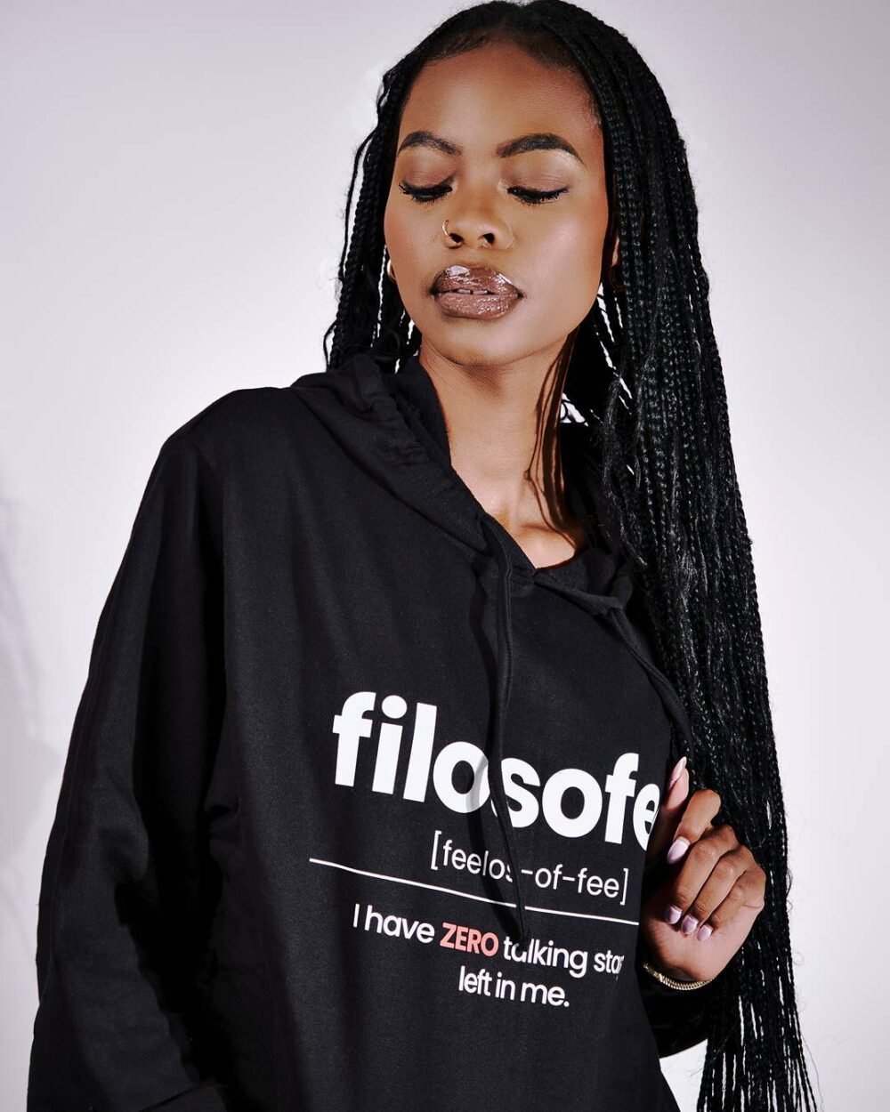 Filosofee "Certified Deluluist" Graphic Hoodie - Image 3