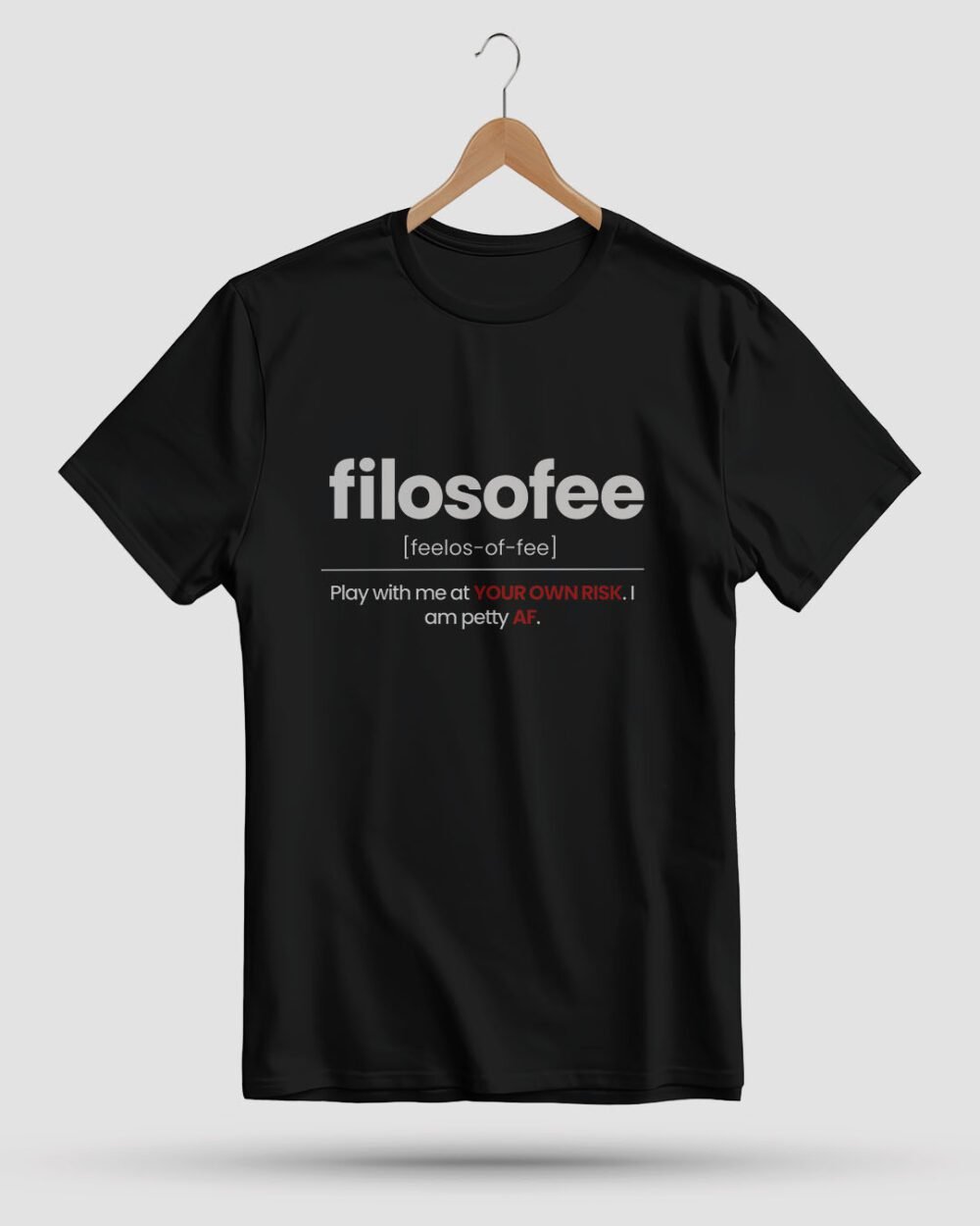 Filosofee "Petty AF" T-Shirt