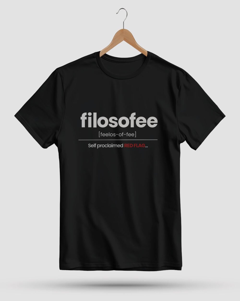Filosofee "Self-Proclaimed Red Flag " T-Shirt