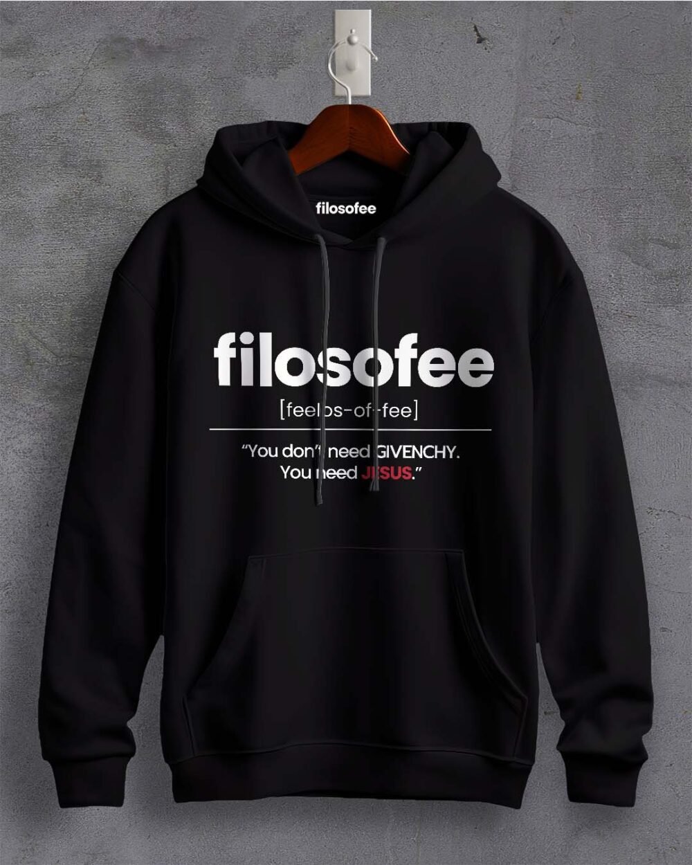 Filosofee "You Don't Need Givenchy" Hoodie