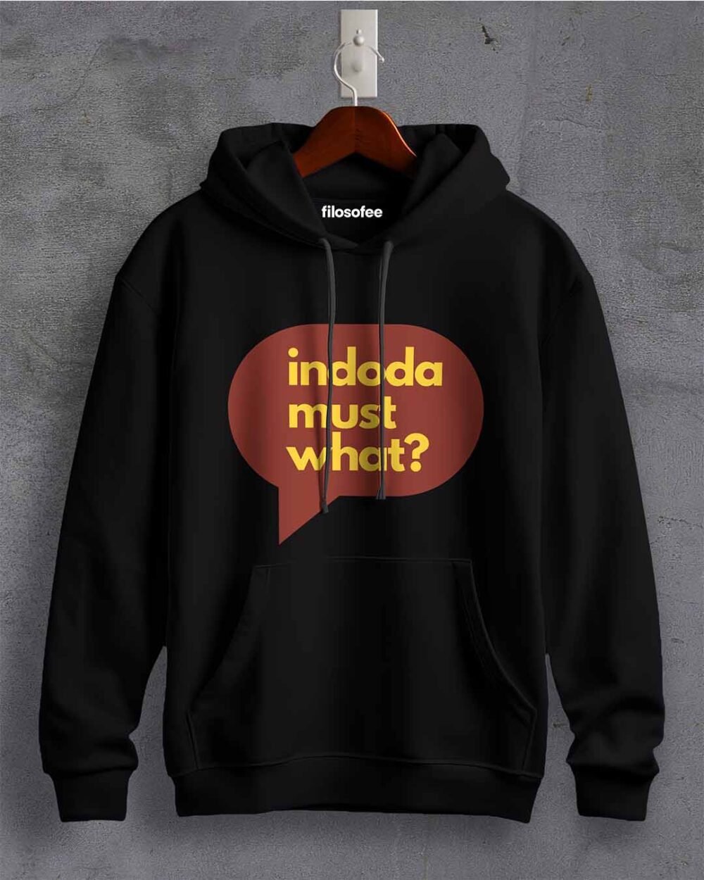 Filosofee "Indoda Must What" Graphic Hoodie